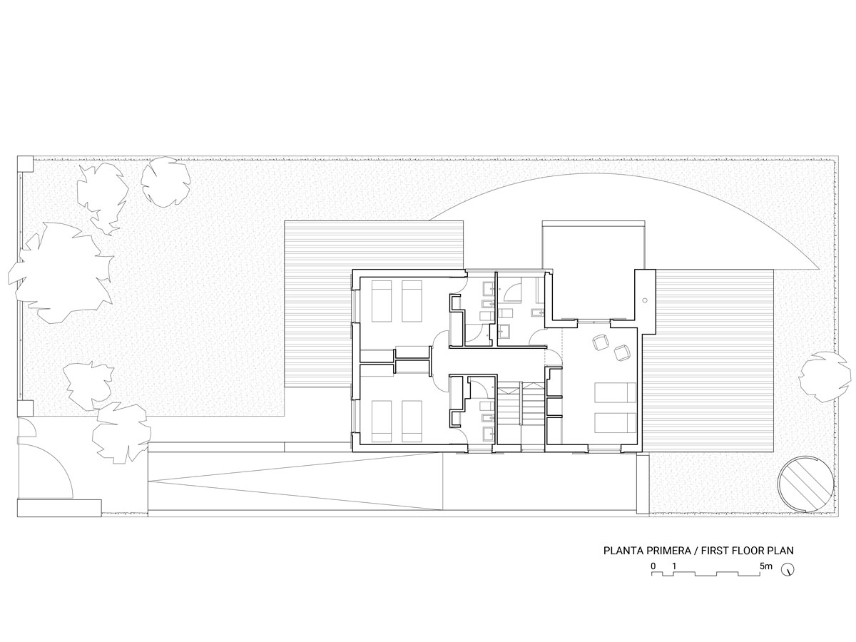 Arquitectura Vivienda unifamiliar Esparza