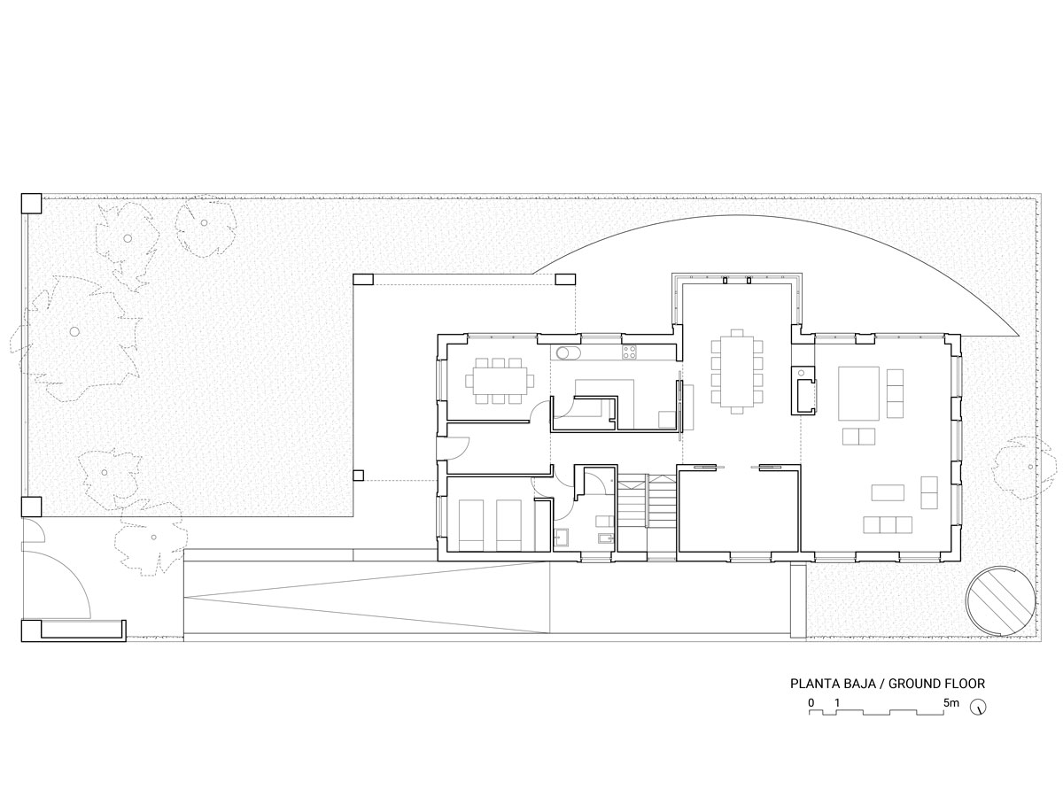 Arquitectura Vivienda unifamiliar Esparza